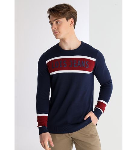 Til mænd. 176703994 logotrøje med superhøj tæthed (S), Casual, Bomuld - Lois Jeans - Modalova