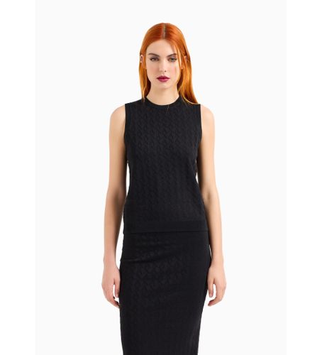 Til kvinder. 8NYH9AYMH6Z1200 strikket top (S), Casual, Viscose, Uden ærmer/stropper - Armani Exchange - Modalova