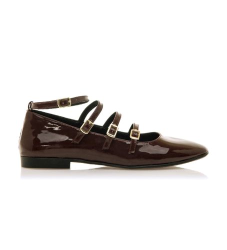 Til kvinder. 59777 Bourgognefarvede Camille-sko (36), 1-3 cm, Spænder, Casual - MTNG - Modalova