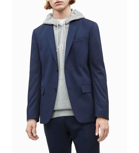 Til mænd. K10K103080 Slim fit blazer CK (48), Casual, Party, Bomuld, Elastin, Lange ærmer - Calvin Klein - Modalova