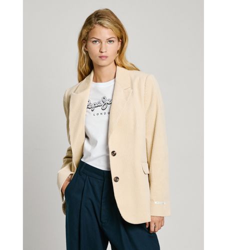 Til kvinder. PL402459 blazer Cara (S), Casual, Bomuld - Pepe Jeans - Modalova