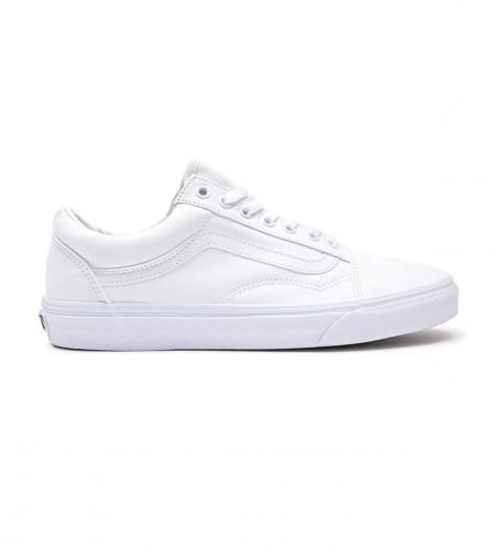 Unisex. VN000D3HW001 OLD SKOOL SKOES hvide (40.5), Fast, Ruskind, Blonder, Casual, Sport - Vans - Modalova