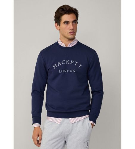 Til mænd. HM581345 Heritage Ess Crew sweatshirt (S), Casual, Bomuld - Hackett London - Modalova