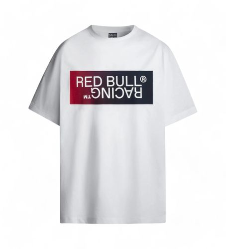 Til mænd. RM500019 T-shirt med logo, (S), Casual, Bomuld, Korte ærmer - Red Bull Racing x Pepe Jeans - Modalova