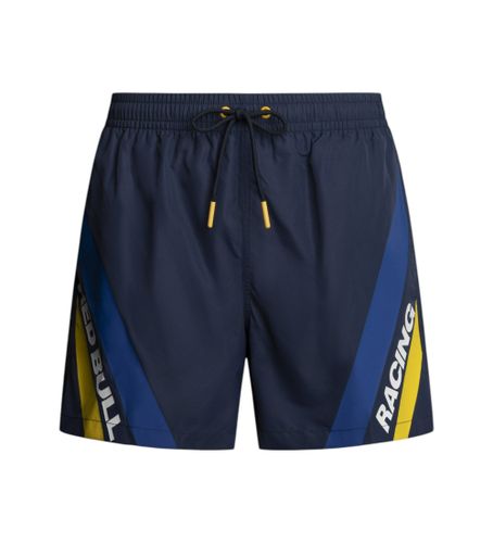 Til mænd. RMB10007 Lines badedragt med navy-print (S), Badetøj, Polyester, Blå - Red Bull Racing x Pepe Jeans - Modalova