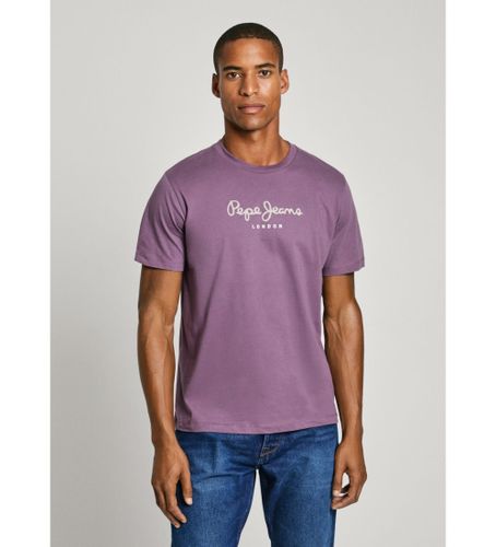 Til mænd. PM508208 Eggo N T-shirt (S), Casual, Bomuld, Korte ærmer - Pepe Jeans - Modalova
