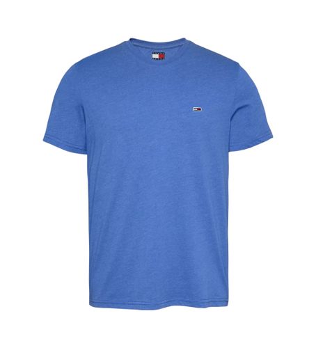 Til mænd. DM0DM20363 Marmoreret ekstra slim fit t-shirt (L), Casual, Bomuld, Korte ærmer - Tommy Jeans - Modalova