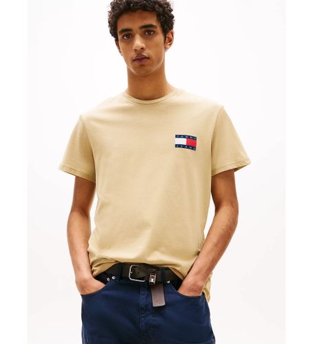 Til mænd. DM0DM20740 Slim fit t-shirt med logo (3XL), Casual, Bomuld, Korte ærmer - Tommy Jeans - Modalova