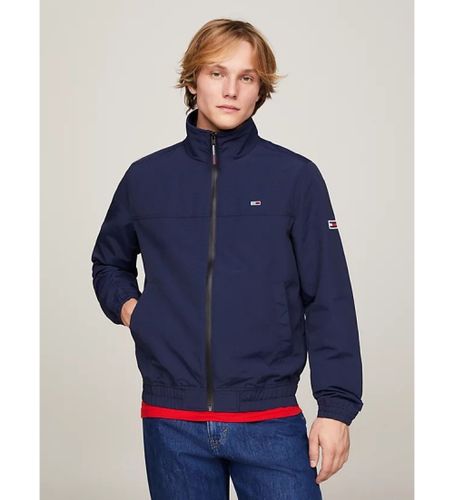 Til mænd. DM0DM15382 Essential bomberjakke navy (XL), , Casual, Lange ærmer, Bæredygtig, Genanvendt nylon - Tommy Jeans - Modalova