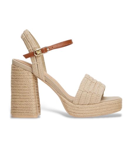 Til kvinder. FW0FW08425 Sandaler med plateau og reb i (36), mere end 10 cm, Spænder, Casual - Tommy Hilfiger - Modalova
