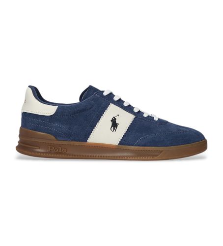 Til mænd. 809965070001 Heritage Aera navy træningssko i (41), Fast, Blonder, Casual, Blå - Polo Ralph Lauren - Modalova