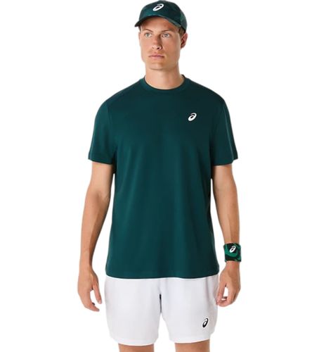 Til mænd. 2041A339 Court kortærmet T-shirt (L), Sport, Syntetisk, Tennis/padeltennis, Multisport, Korte ærmer, Bæredygtig - Asics - Modalova