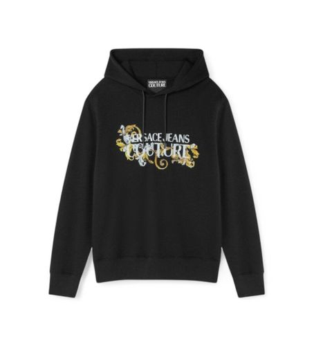 Til mænd. 78GAIC05-CF00C Standard cut sweatshirt med hætte (S), Casual, Bomuld - Versace Jeans Couture - Modalova