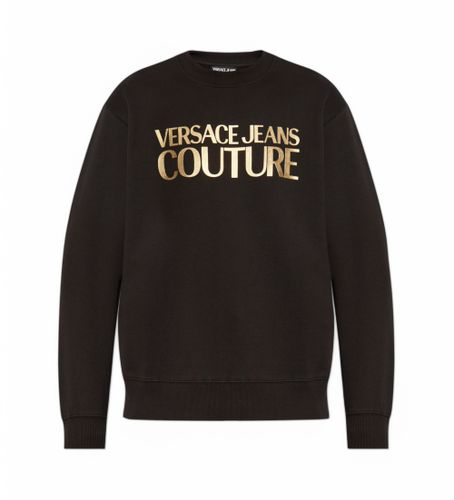 Til mænd. 78GAIT05-CF01T Sweatshirt med logo, (S), Casual, Bomuld - Versace Jeans Couture - Modalova