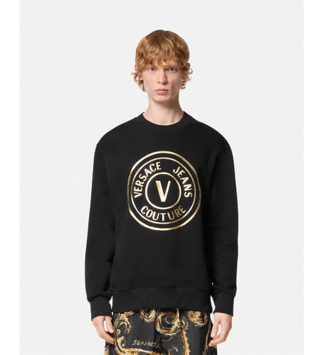 Til mænd. 78GAIT01-CF01T Sweatshirt Silketryk (S), Casual, Bomuld - Versace Jeans Couture - Modalova