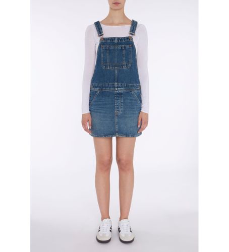 Til kvinder. 7U024555JSE Dungaress-dungarees med denimnederdel (L), Casual, Bomuld - 7 For All Mankind - Modalova