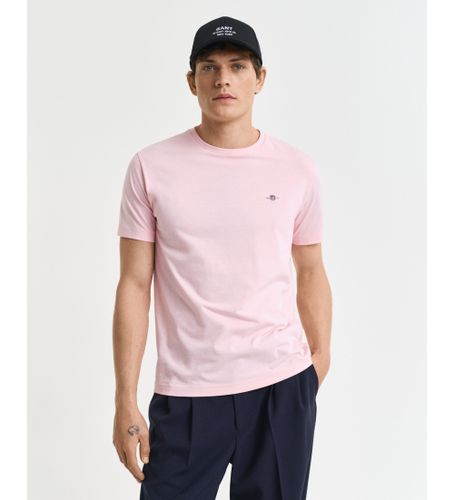 Til mænd. 2003184 T-shirt Regular Fit Shield (S), Casual, Bomuld, Korte ærmer - Gant - Modalova