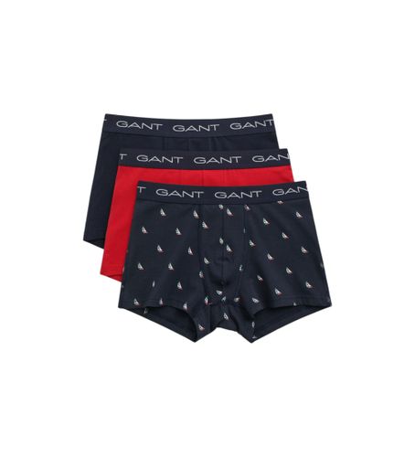 Til mænd. 902513013 Sæt med 3 flerfarvede boxershorts (S), Afslappet, , Bomuld - Gant - Modalova