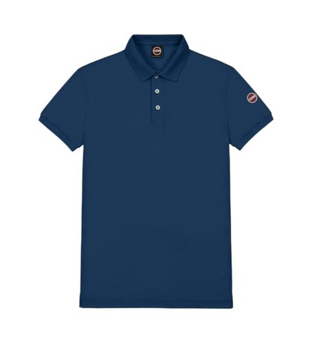 Til mænd. 7646-4SH Poloshirt med navy-logo (M), Casual, Bomuld, Korte ærmer - Colmar - Modalova