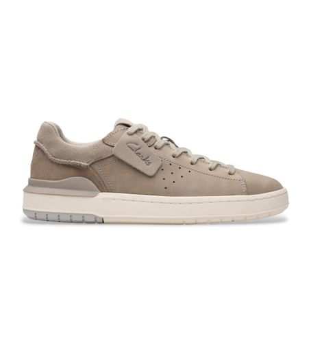 Til mænd. 26181294 Courtlite2 Run lædersko (44), Fast, Blonder, Casual, Gråt - Clarks - Modalova