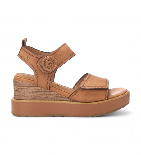 Til kvinder. 16223901-CAMEL Sandaler i 162239 (37), 5-8 cm, Velcro, Casual - Carmela - Modalova