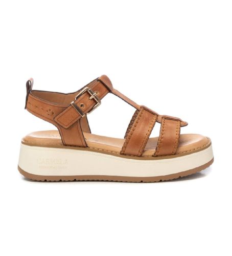 Til kvinder. 16224602-CAMEL Brune sandaler i 162246 (40), 3-5 cm, Spænder, Casual - Carmela - Modalova