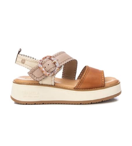 Til kvinder. 16224701-CAMEL Sandaler i 162247 (37), 3-5 cm, Spænder, Casual - Carmela - Modalova