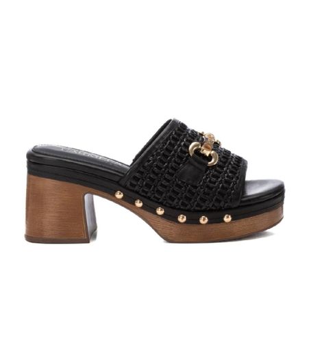 Til kvinder. 16233403-NEGRO Træsko med hæl 162334 (37), 5-8 cm, Ingen, Casual - Carmela - Modalova