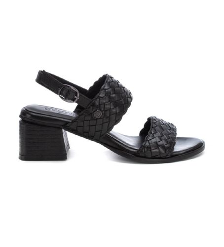 Til kvinder. 16238102-NEGRO Sandaler i 162381 (37), 5-8 cm, Spænder, Casual - Carmela - Modalova