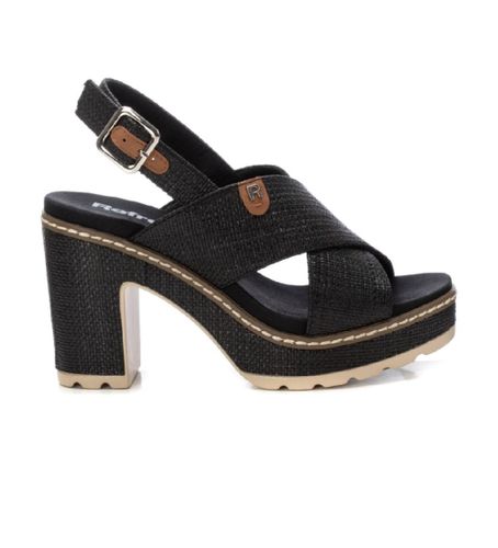 Til kvinder. 17270704-NEGRO Sandaler 172707 (37), 8-10, Spænder, Casual - Refresh - Modalova