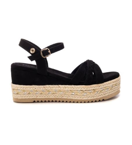 Til kvinder. 17273604-NEGRO Sandaler i 172736 (37), 5-8 cm, Ruskind, Spænder, Casual - Refresh - Modalova