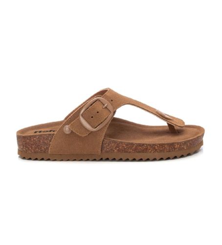 Til kvinder. 17283202-CAMEL Brune sandaler i 172832 (37), Fast, Ruskind, Ingen, Casual - Refresh - Modalova