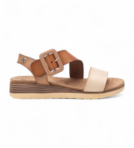 Til kvinder. 17284401- Sandaler 172844 (37), 3-5 cm, Spænder, Casual, Gråt - Refresh - Modalova