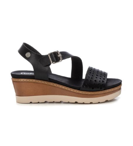 Til kvinder. 17284601-NEGRO Sandaler 172846 (37), 5-8 cm, Spænder, Casual - Refresh - Modalova