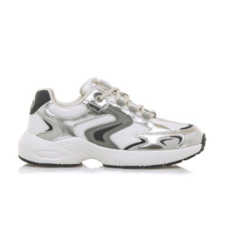 Til kvinder. 60831 Electra sko (36), Sølvfarvet, Stof, Fast, 3-5 cm, Blonder, Casual - MTNG - Modalova