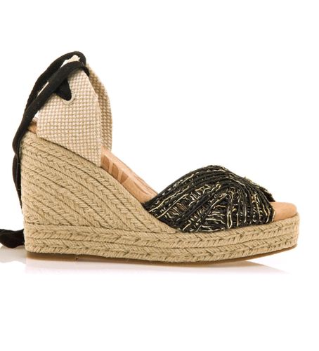 Til kvinder. 59941 Espadriller 59941 (36), Stof, 5-8 cm, Blonder, Casual - Mustang - Modalova