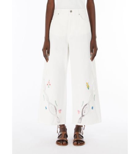 Til kvinder. 2515131022600 Lord-bukser (38), Casual, Linned - Weekend Max Mara - Modalova