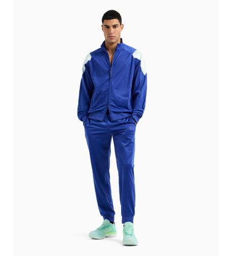 Til mænd. 7M000275_AF12449 Træningsdragt 7 Lines i teknisk stof, (L), Casual, Sport, Multisport, Polyester, Lange ærmer - EA7 - Modalova