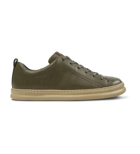 Til mænd. K100226-148 Runner grønne lædersko (45), Fast, Blonder, Casual - Camper - Modalova