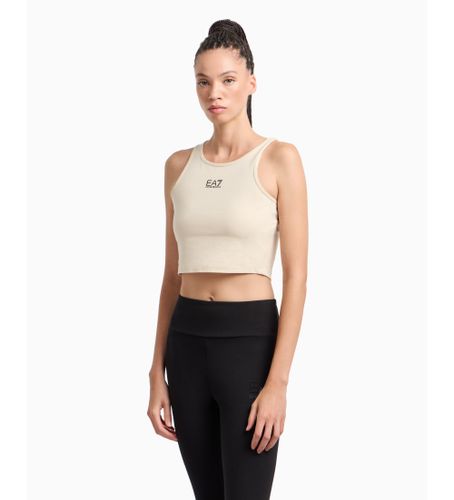 Til kvinder. 7W000504_AF14752 Top Logo Series (XL), Casual, Bomuld, Uden ærmer/stropper - EA7 - Modalova