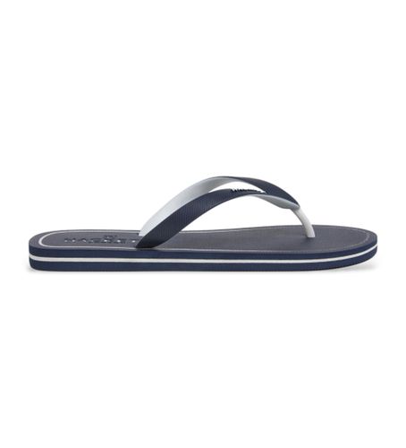 Til mænd. HMS21461 Flip-flops Capri Contour navy (40), Fast, Ingen, Badetøj, Blå - Hackett London - Modalova