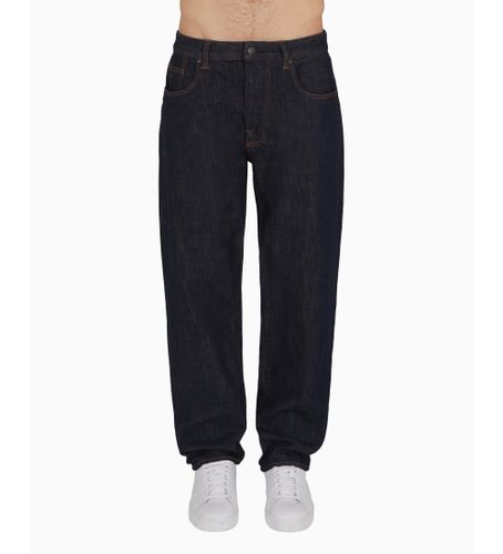 Til mænd. XM000075AF12284MB001 Løstsiddende, tilspidsede jeans (32), Casual, Bomuld, Denim - Armani Exchange - Modalova