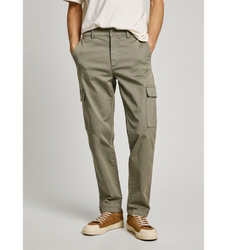 Til mænd. PM211907 Cargo-bukser i twill, grønne (29), Casual, Bomuld, Bæredygtig - Pepe Jeans - Modalova