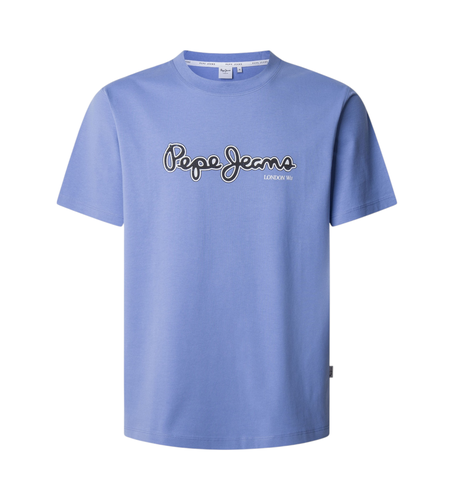 Til mænd. PM509721 Dorian T-shirt (S), Casual, Bomuld, Korte ærmer, Bæredygtig - Pepe Jeans - Modalova