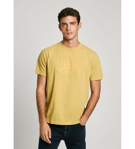 Til mænd. PM509723 Darius T-shirt (L), Casual, Bomuld, Korte ærmer, Bæredygtig - Pepe Jeans - Modalova