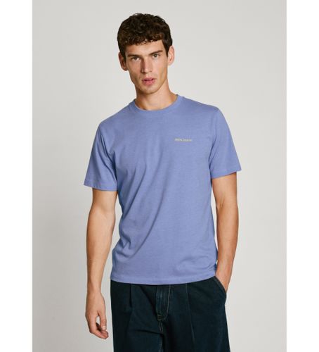 Til mænd. PM509726 Damian T-shirt (L), Casual, Bomuld, Korte ærmer - Pepe Jeans - Modalova