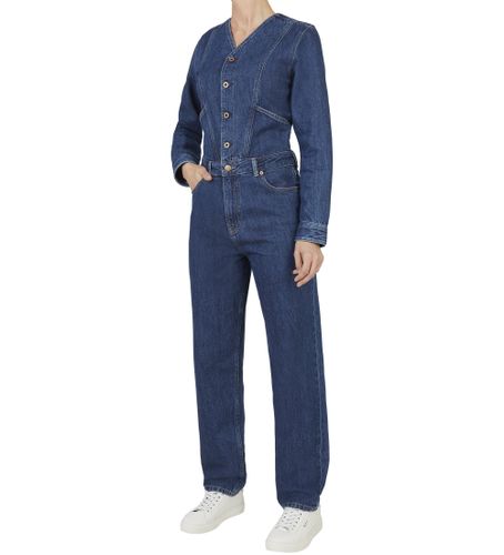 Til kvinder. PL230518 Franky jumpsuit (S), Casual, Bomuld, Denim, Lange ærmer, Bæredygtig - Pepe Jeans - Modalova