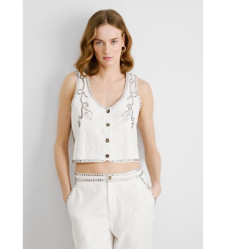 Til kvinder. PL402588 Jayden Vest (M), Casual, Bomuld - Pepe Jeans - Modalova