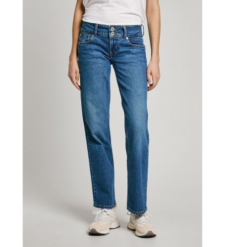 Til kvinder. PL204848EE3 Straight fit jeans Venus (25/30), Casual, Bomuld, Denim, Bæredygtig - Pepe Jeans - Modalova
