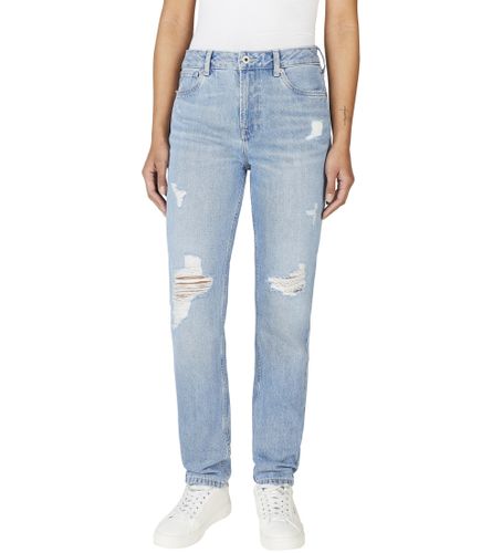 Til kvinder. PL204591RI6 Jeans i smal pasform (25/28), Casual, Bomuld, Denim, Bæredygtig - Pepe Jeans - Modalova